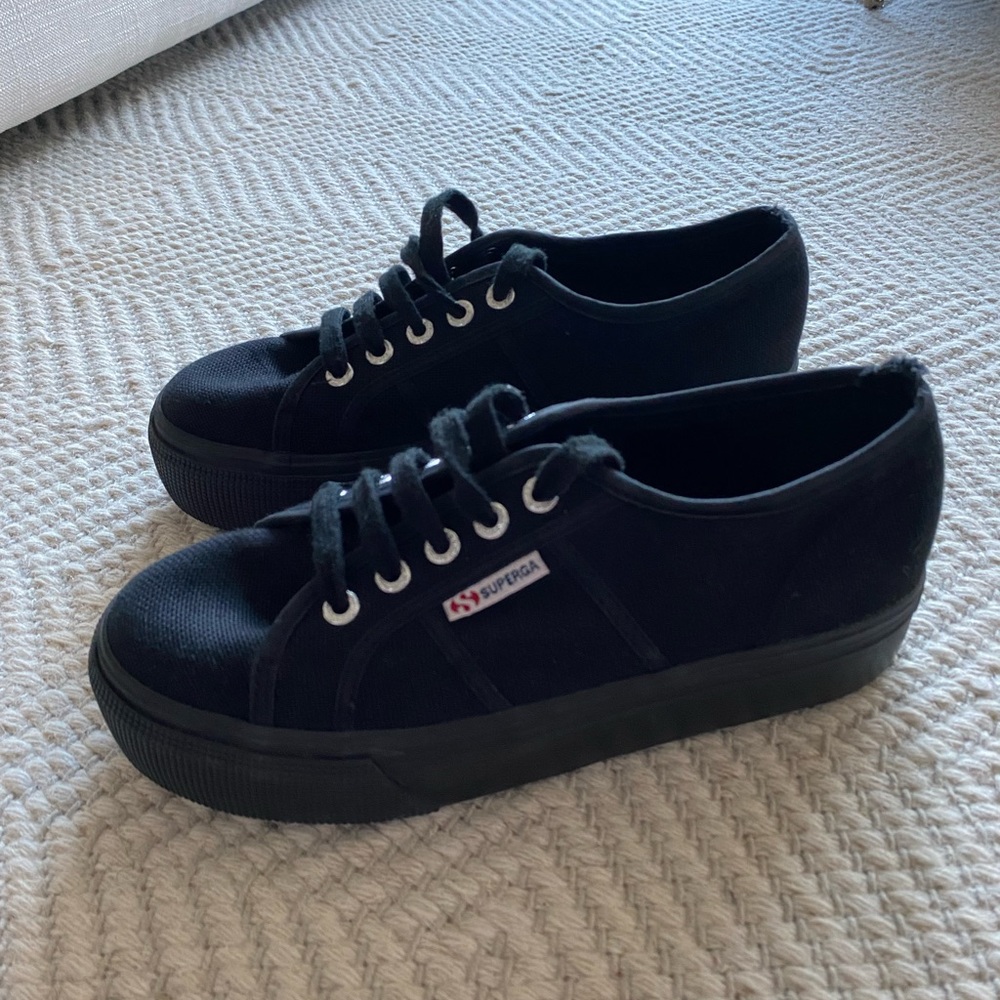 All Black Superga 2790 ACOTW